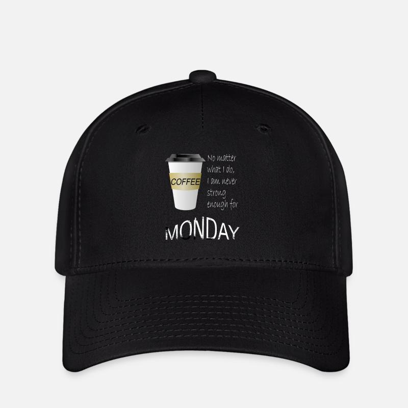 Monday - Flexfit Cap - black