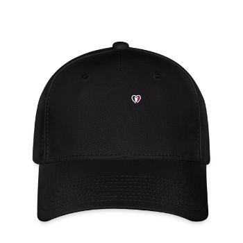 France patriote - Casquette Flexfit - noir - Devant