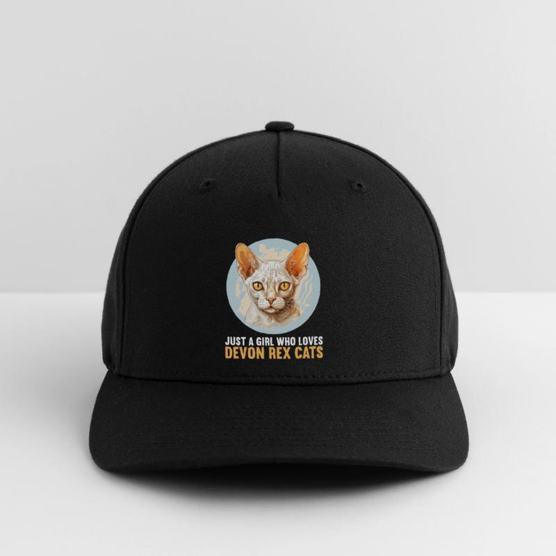 Devon Rex Kätzchen Devon Rex Katze Flexfit Cap