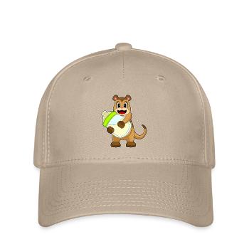 Meerkat Baby Milk Bottle - Flexfit Cap - khaki - Front