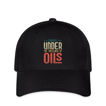 Currently Under The Influence Of Oils Natural Esse - Flexfit Cap - black - Front