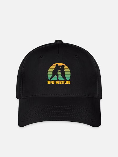 Sumo-Ringen - Flexfit Cap - Schwarz
