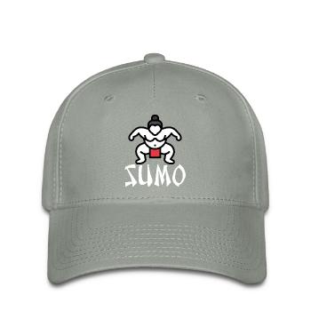 Sumo - Casquette Flexfit - gris vert - Devant