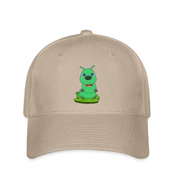 Boucle de chenille - Casquette Flexfit - kaki - Devant