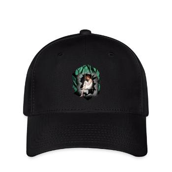 Girl, Forest, Sensual, Romantic - Flexfit Cap - black - Front