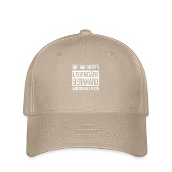 Ich bin dieser legendäre für Bernhard - Flexfit Cap - Khaki - Vorne