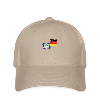 Belize Deutschland Flagge Belizer - Flexfit Cap - Khaki - Vorne