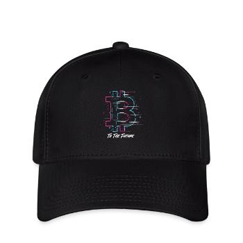 Bitcoin To The Future Bitcoin Btc Crypto Currency - Flexfit Cap - black - Front