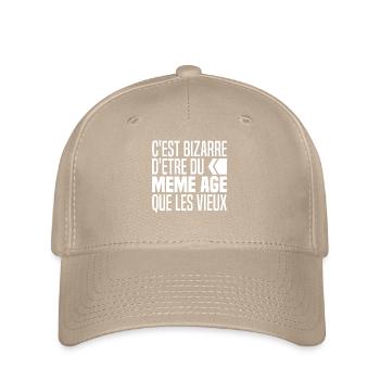 C'est Bizarre D'avoir Le Même Âge Que Les Vieux - Casquette Flexfit - kaki - Devant