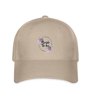 Bridal Wedding Dress - Flexfit Cap - khaki - Front