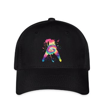 Eishockeyspieler Jungen Eishockey - Flexfit Cap - Schwarz - Vorne