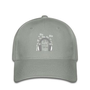 Casque Musique Silence - Casquette Flexfit - gris vert - Devant