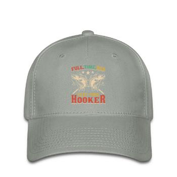 Full Time Dad Part Time Hookers - Flexfit Cap - green-grey - Front