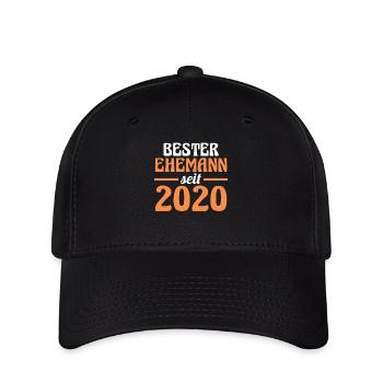 Meilleur mari de la Saint-Valentin depuis 2020 - Casquette Flexfit - noir - Devant