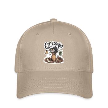 ASTROPHE DE CHAT - Casquette Flexfit - kaki - Devant