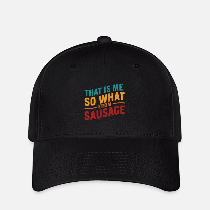 That is me so what from Sausage German Denglish - Flexfit Cap - black