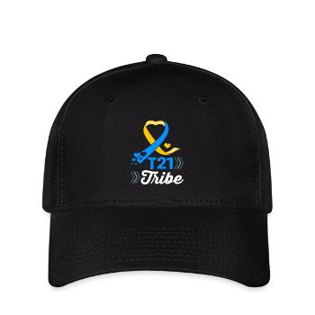 Down syndrome - Flexfit Cap - black - Front