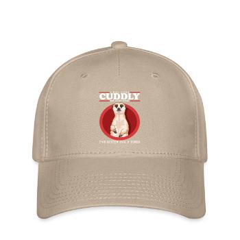 Suricate Drôle Cadeau de Suricate - Casquette Flexfit - kaki - Devant