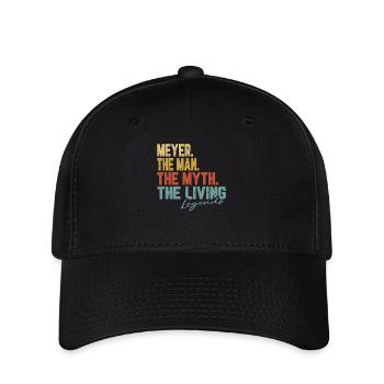 Meyer The Man The Myth Legend - Flexfit Cap - Schwarz - Vorne