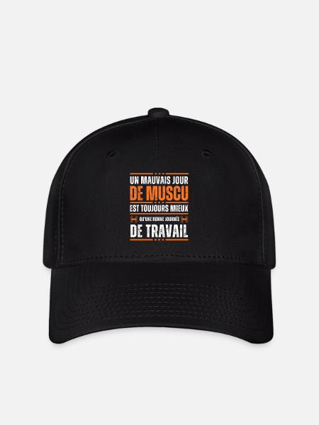 A bad day of weight training Gift idea - Flexfit Cap - black