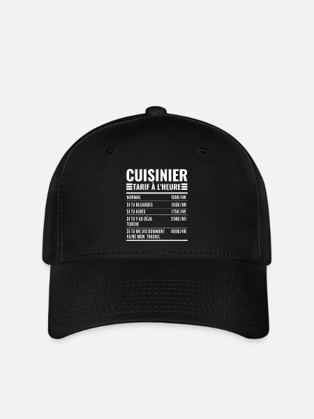 Cook Gift Idea Funny Quotes - Flexfit Cap - black
