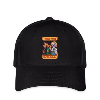 Birthday 19 Years Funny 19th Birthday - Flexfit Cap - black - Front