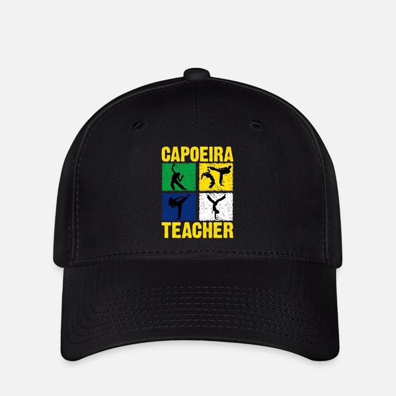 Professeur de capoeira - Casquette Flexfit - noir