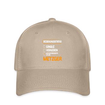 Statut de la relation de boucher Boucher Boucher - Casquette Flexfit - kaki - Devant