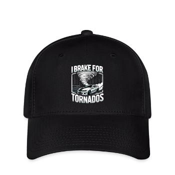 Météorologue Storm Chasing Tornado Outfit - Casquette Flexfit - noir - Devant