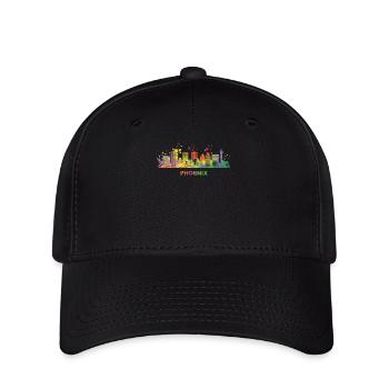 Phoenicians Skyline Phoenix - Flexfit Cap - black - Front