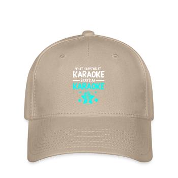 Karaoke - Flexfit Cap - Khaki - Vorne