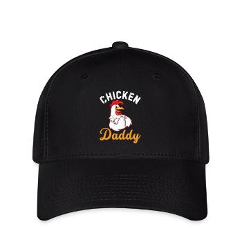 Chicky Daddy-For all cocks in the basket - Flexfit Cap - black - Front