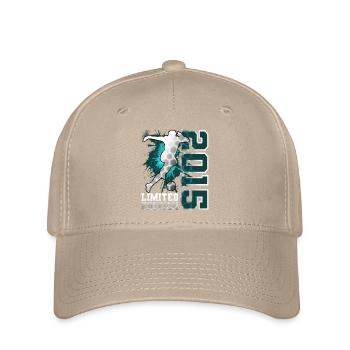 2015 Fußball Limited Edition Geburtstag - Flexfit Cap - Khaki - Vorne