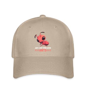 Ant Ameisen Ameise - Flexfit Cap - Khaki - Vorne