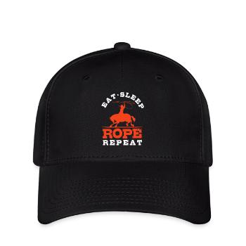 Rodéo - Casquette Flexfit - noir - Devant