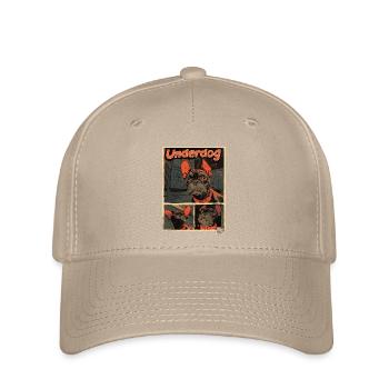 Kleiner Hund ist der Außenseiter - Flexfit Cap - Khaki - Vorne
