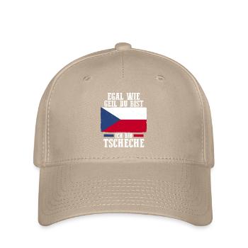 Tchèques République tchèque - Casquette Flexfit - kaki - Devant