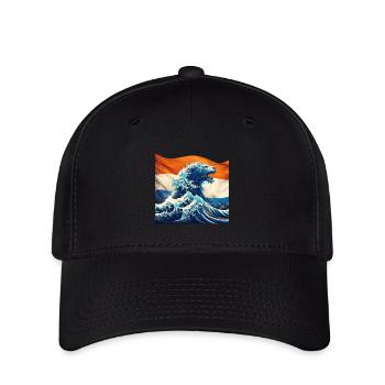 Dutch Pride Dutch lion born from water - Flexfit Cap - black - Front