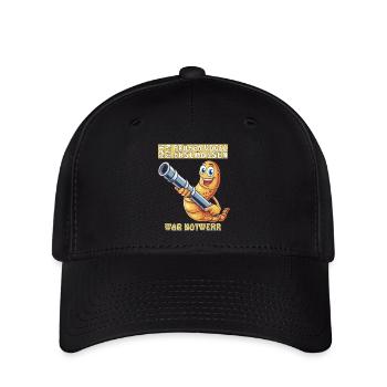 SHOT THE EARLY BIRD SELF-DEFENSE - Flexfit Cap - black - Front