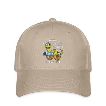 SHOT THE EARLY BIRD SELF-DEFENSE - Flexfit Cap - khaki - Front
