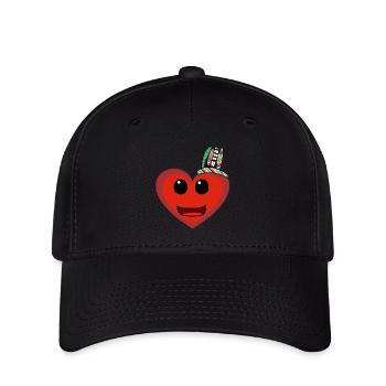 Wild West Heart Hearts Chamans Chamans - Casquette Flexfit - noir - Devant