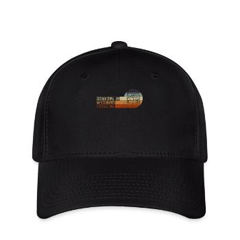 Jemand in Wyoming liebt mich - Flexfit Cap - Schwarz - Vorne