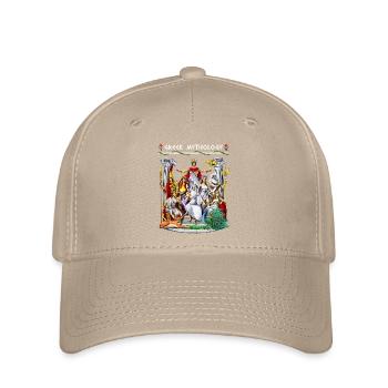 Mythologie grecque Dieux - Casquette Flexfit - kaki - Devant