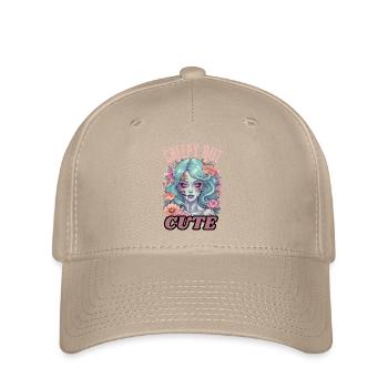 Creepy But Cute. - Flexfit Cap - khaki - Front