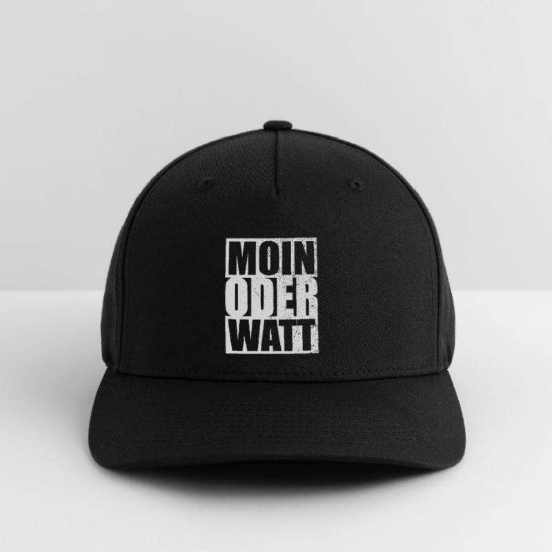Moin Oder Watt Ruhrgebiet Ruhrpott Hamburg Moin Flexfit Cap