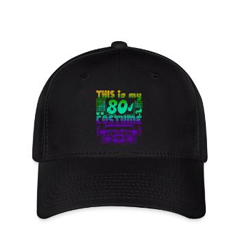 this is my 80s costume - Flexfit Cap - black - Front