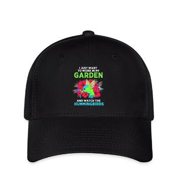 Hummingbird - Flexfit Cap - black - Front