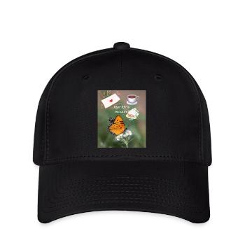Schönes 💕 Leben - Flexfit Cap - Schwarz - Vorne