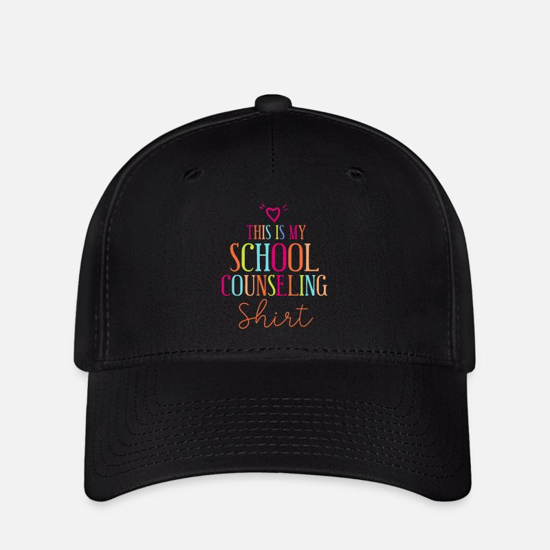 Conseiller scolaire C’est mon école - Casquette Flexfit - noir