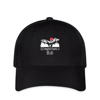 Schwarzwald Schwarzwälder Baden-Württemberg - Flexfit Cap - Schwarz - Vorne